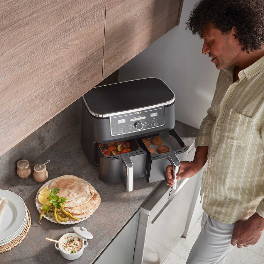 ninja foodi max dubbelzon air fryer af400uk
