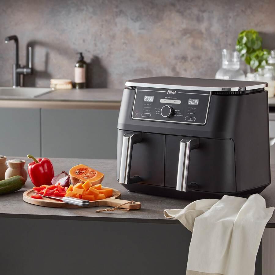 ninja foodi max dubbelzon air fryer af400uk