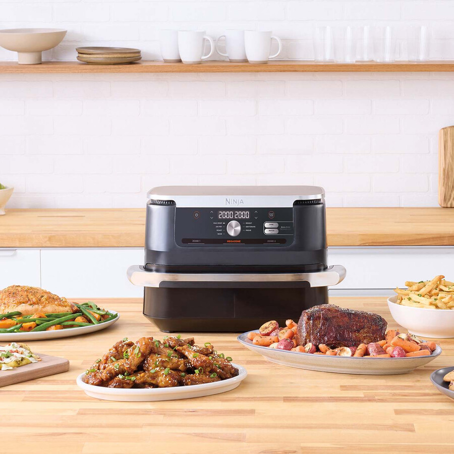 ninja foodi flexdrawer dubbel air fryer 104l af500uk