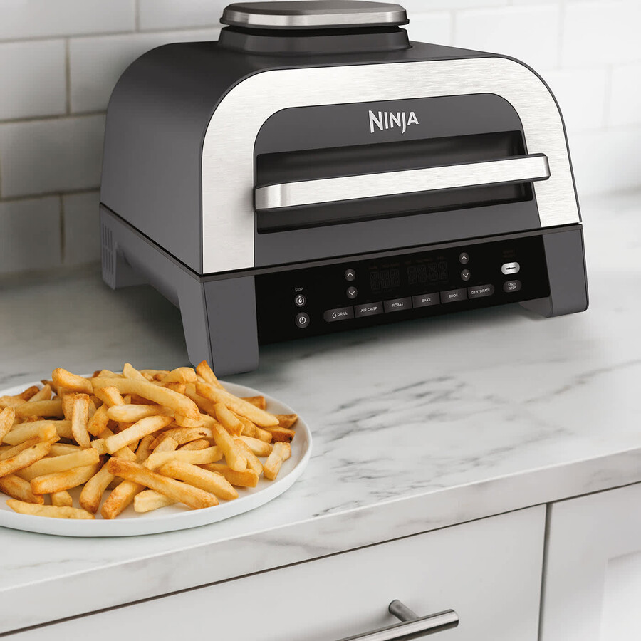 ninja 6-i-1 max grill airfryer dg551uk