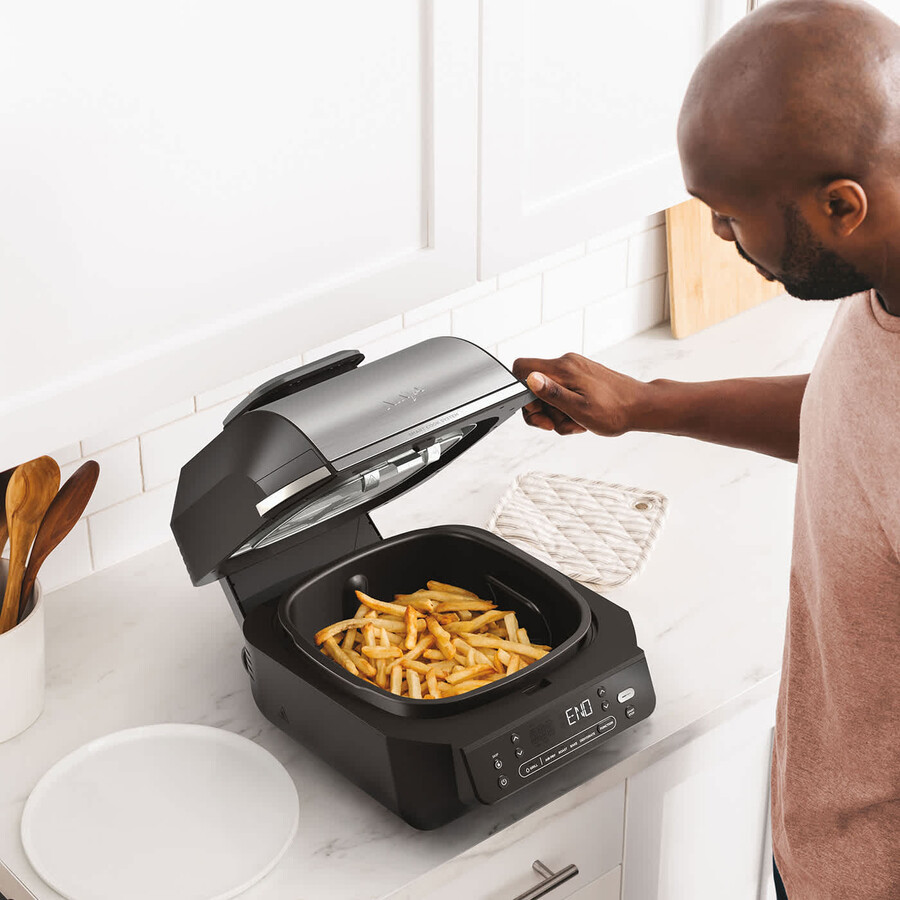 ninja 5-i-1 grill airfryer eg351uk