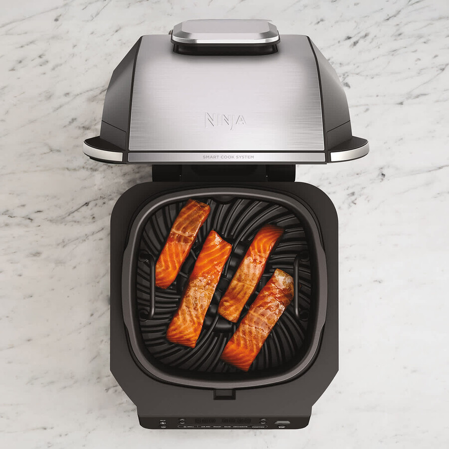 ninja 5-i-1 grill airfryer eg351uk
