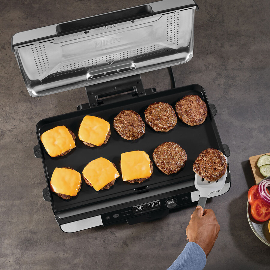 ninja sizzle pro xl grill plattplatta gx101uk