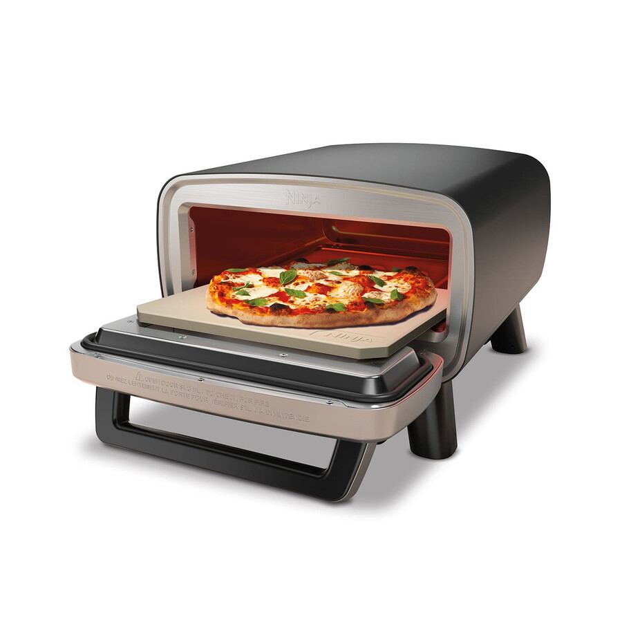 ninja artisan elektrisk utomhuspizzaugn och airfryer mo201uk