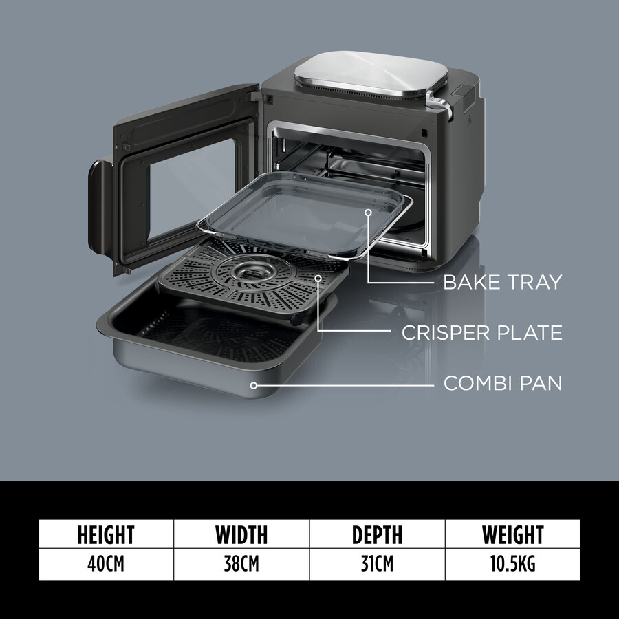 ninja combi 12-i-1 multikokare ugn och airfryer sfp700uk