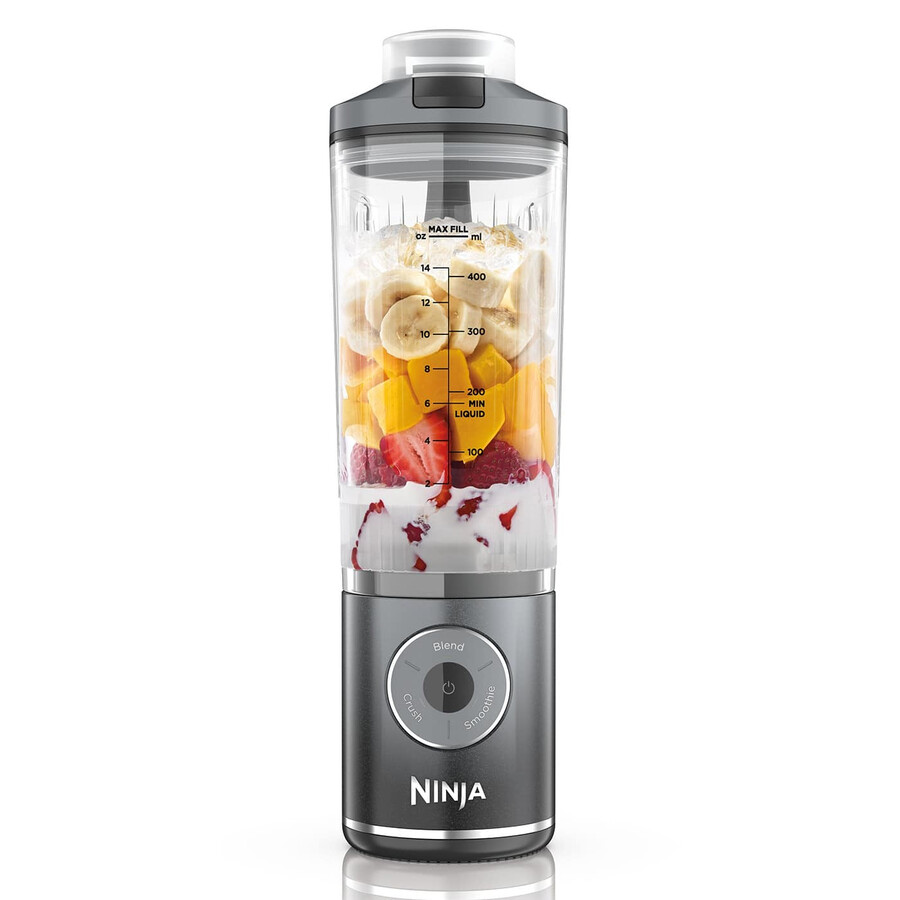 ninja blast max bärbar mixer - cool grey bc251ukgy