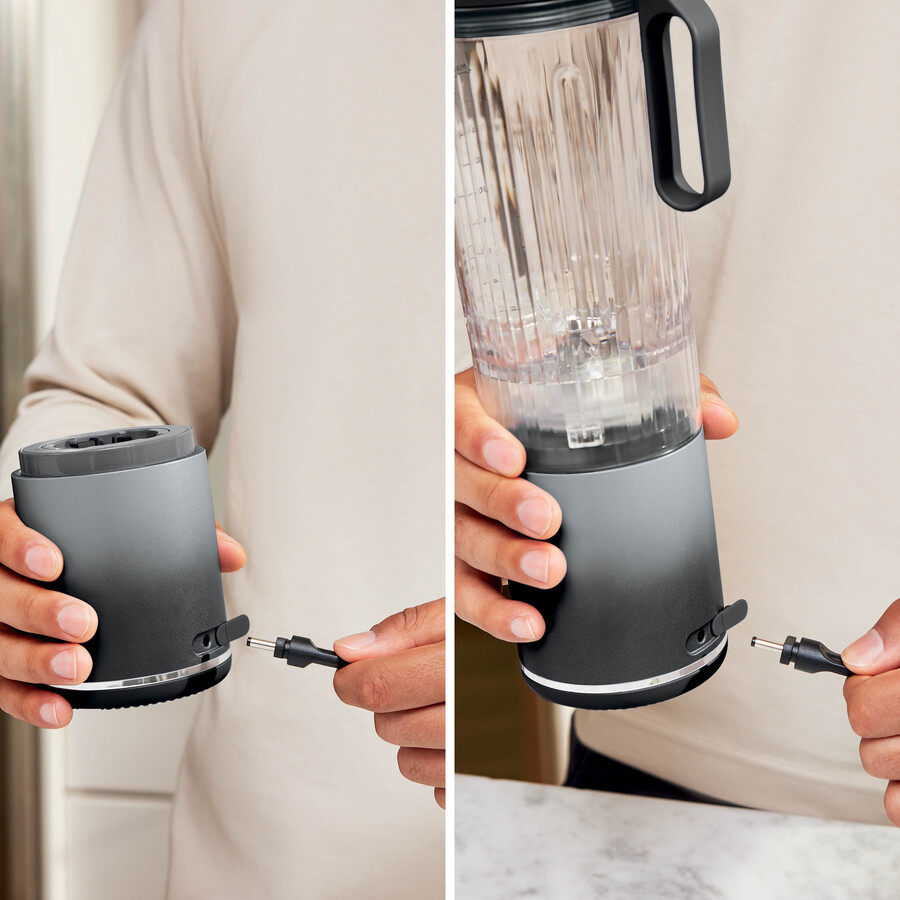 ninja blast max bärbar mixer - cool grey bc251ukgy