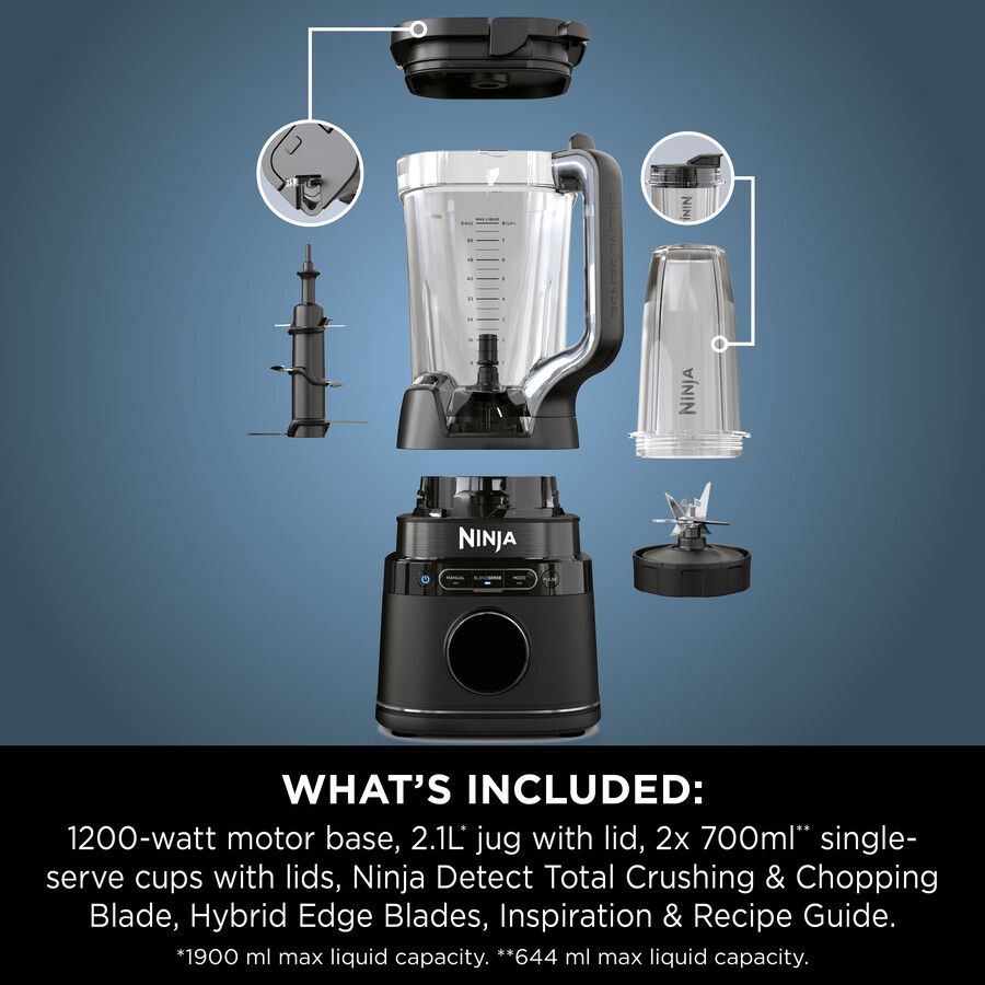 ninja detect power blender pro enkelportion tb301uk