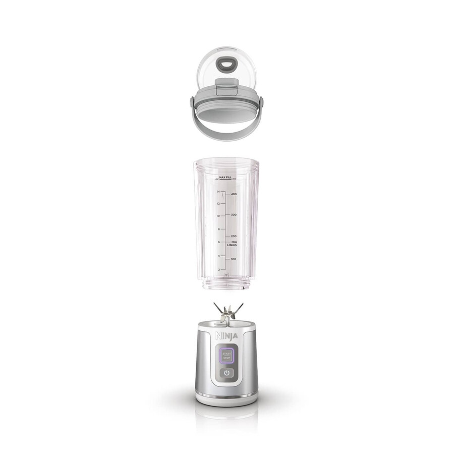 ninja blast sladdlös bärbar mixer – vit bc151ukwh