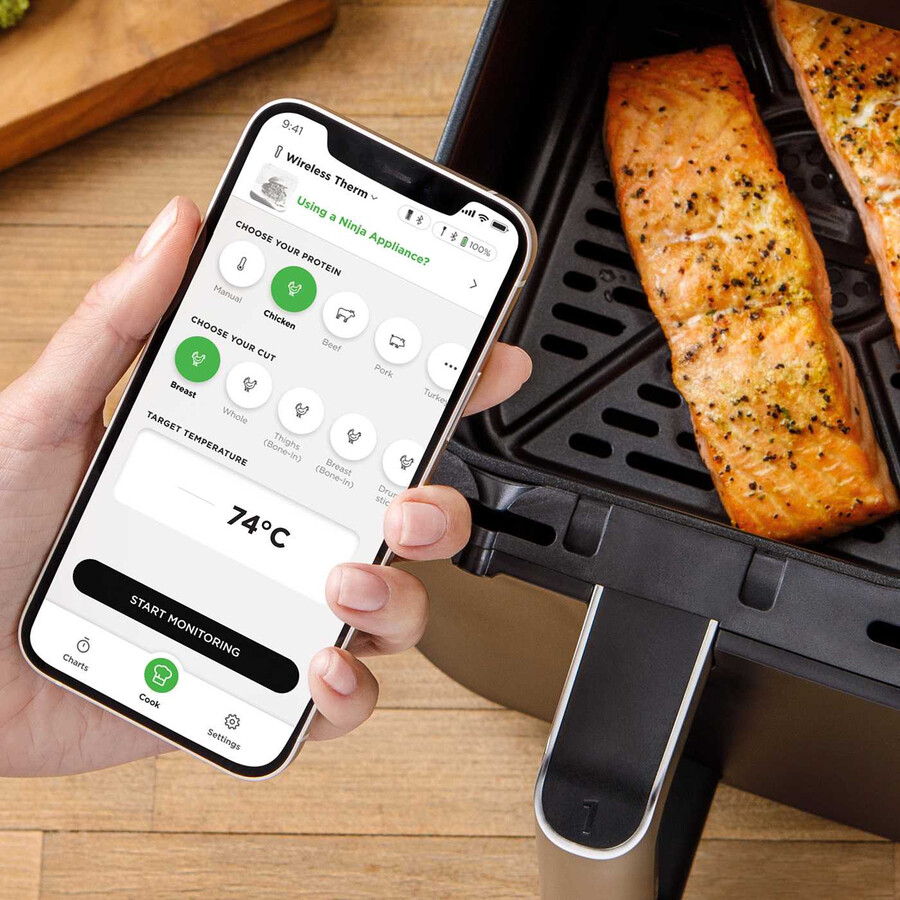 ninja prochef trådlös termometer wp100eu