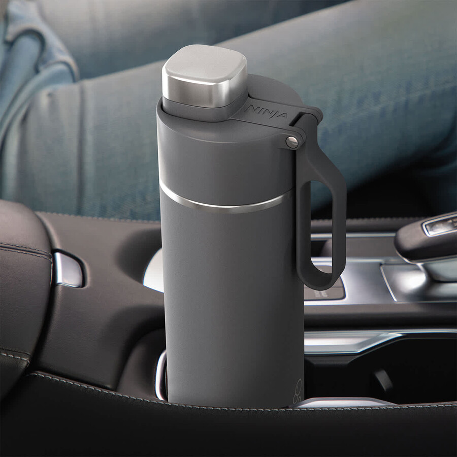 ninja thirsti 700 ml reseflaska – grå dw2401euukgy
