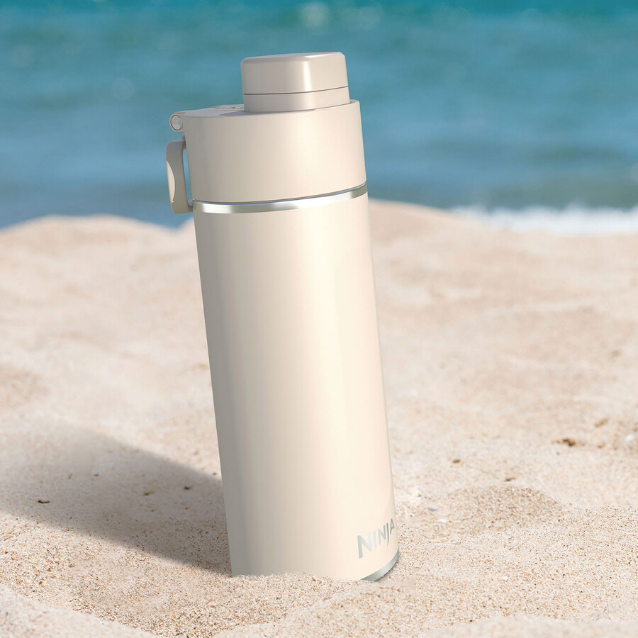 ninja thirsti 700 ml reseflaska – sandstone dw2401euukst