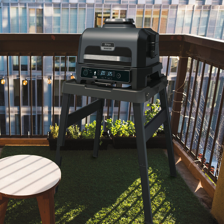 ninja woodfire pro xl elektrisk bbq-grill och rökugn og850uk