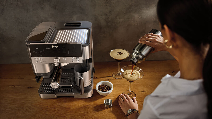 ninja luxe café premier espressomaskin es601uk