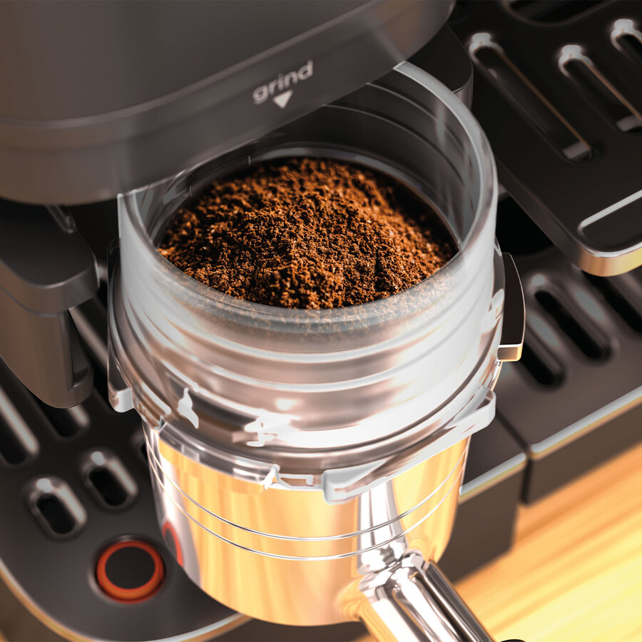 ninja luxe café premier espressomaskin - svart es601ukbk