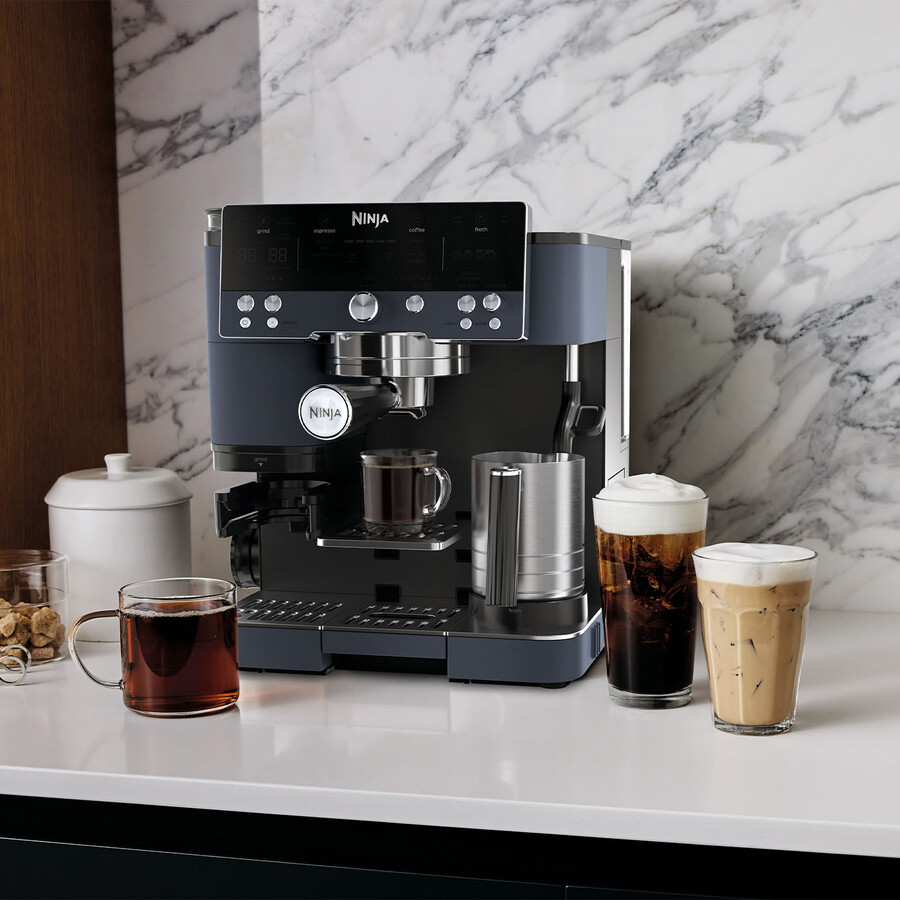 ninja luxe café premier espressomaskin - cyber space es601ukcy