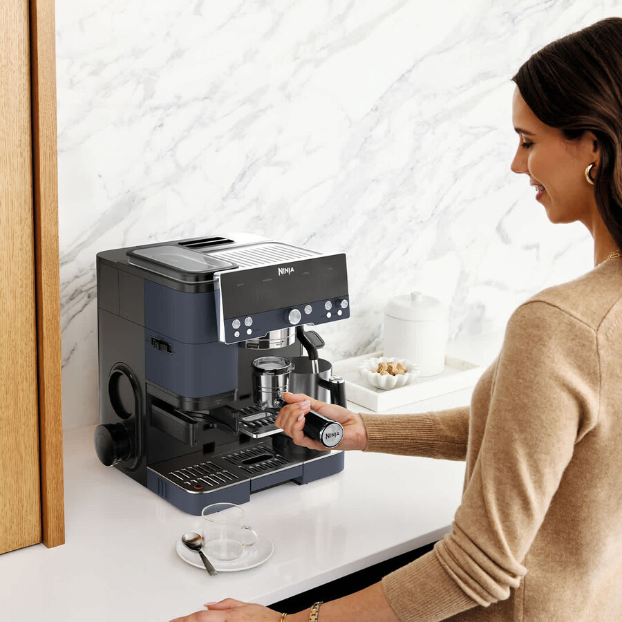 ninja luxe café premier espressomaskin - cyber space es601ukcy