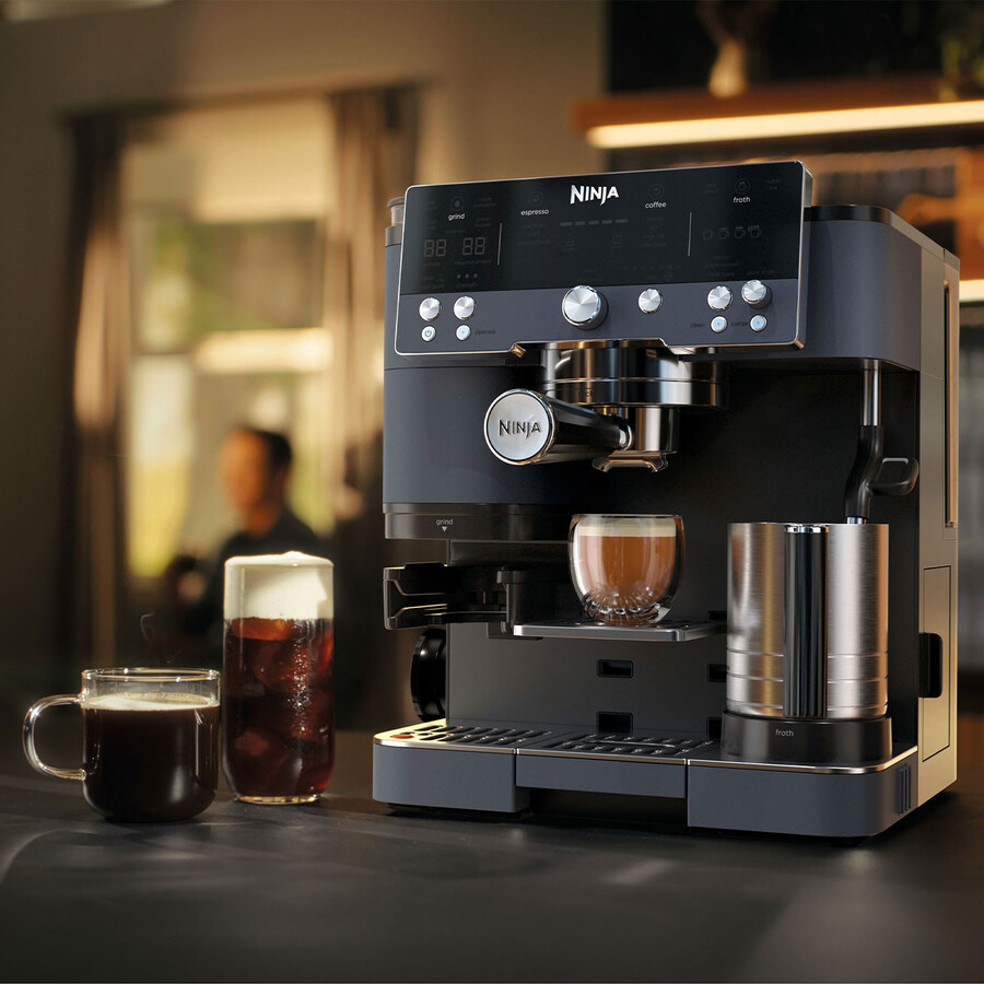 ninja luxe café premier espressomaskin - cyber space es601ukcy