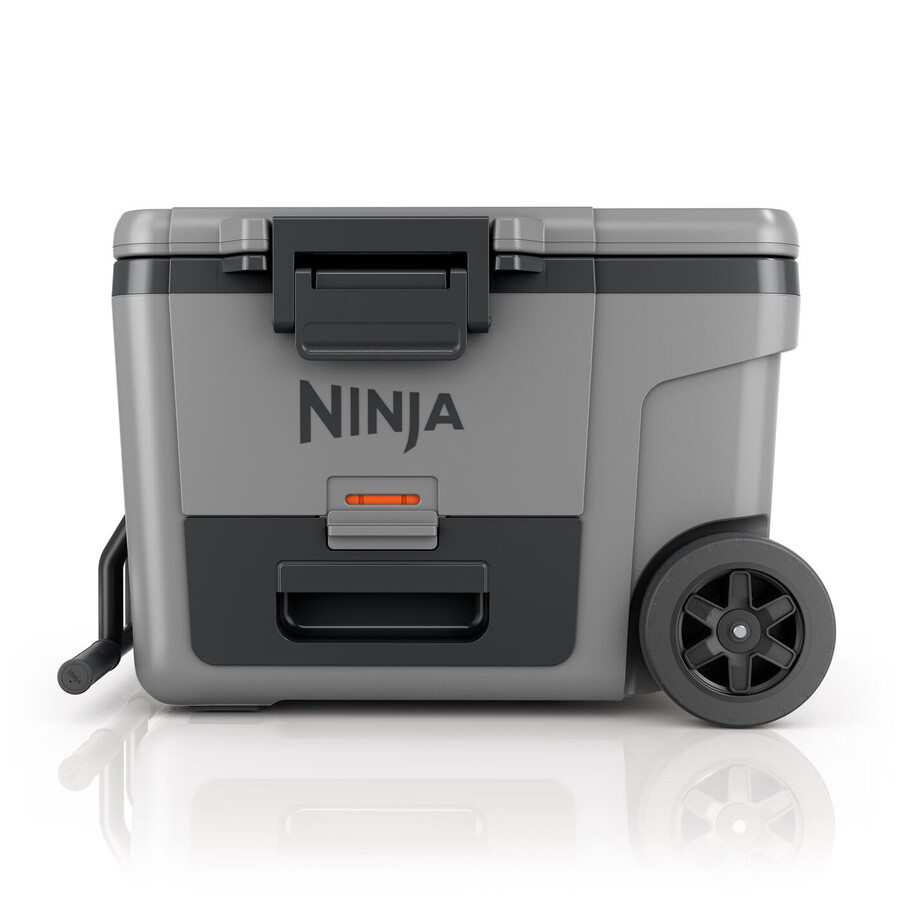 ninja frostvault 45qt42l kylväska med hjul och torrzon skiffergrå fb245ukgy