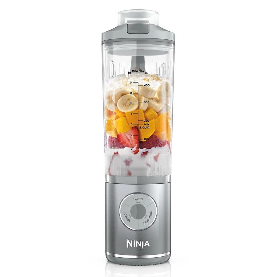 ninja blast max bärbar mixer - silver bc251uksl