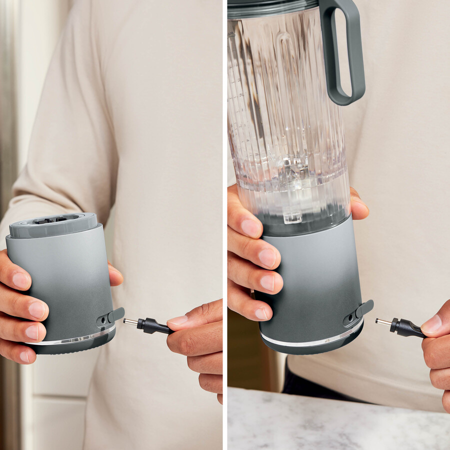 ninja blast max bärbar mixer - silver bc251uksl