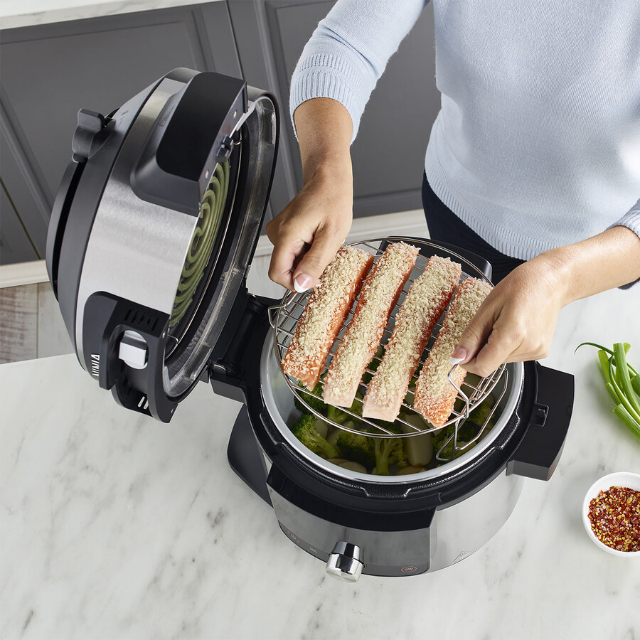 ninja foodi max 15-i-1 smartlid multikokare med smart cook-system 75l ol750uk