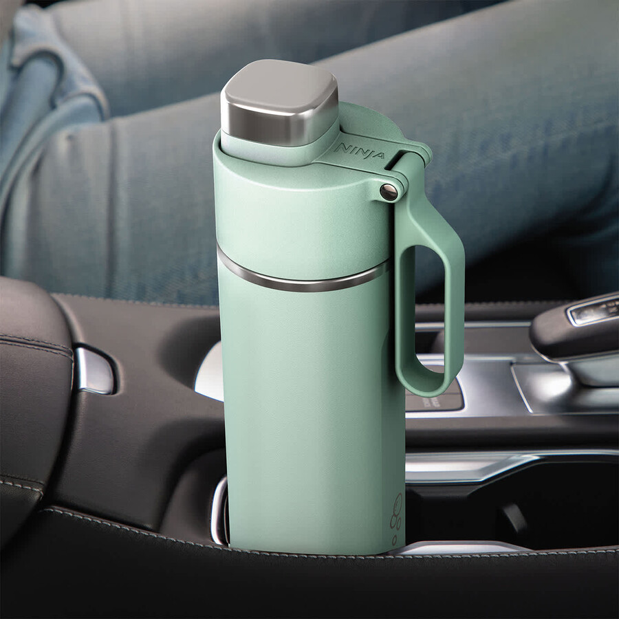 ninja thirsti 530 ml reseflaska – mintgrön dw1801euukmt