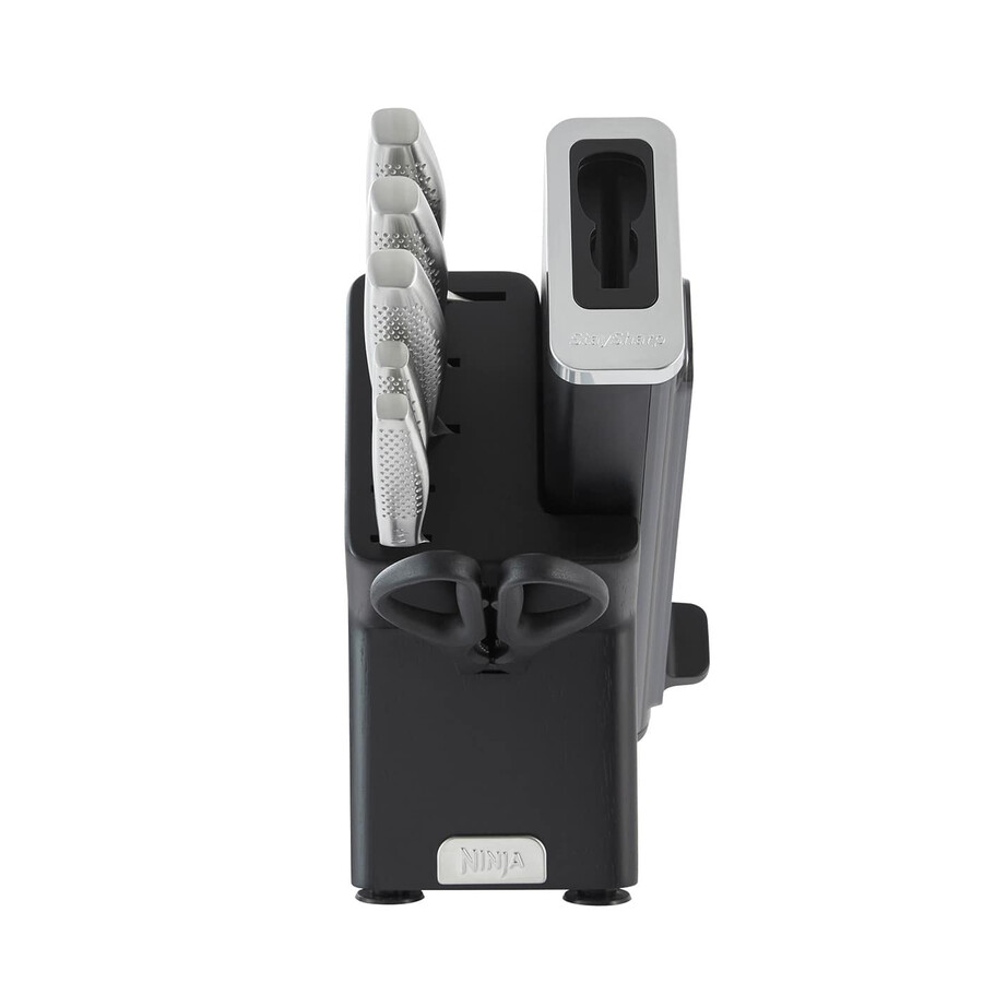 ninja staysharp knivset i rostfritt stål med 6 delar och träblock – k62006euuk