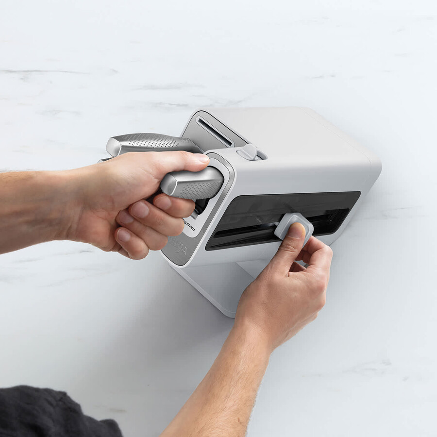 ninja staysharp knivset i rostfritt stål med 6 delar och vitt block – k62006euwh